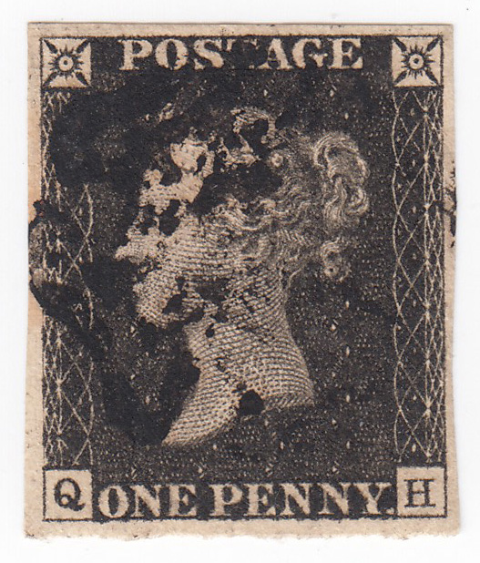 スキャンしたペニーブラック